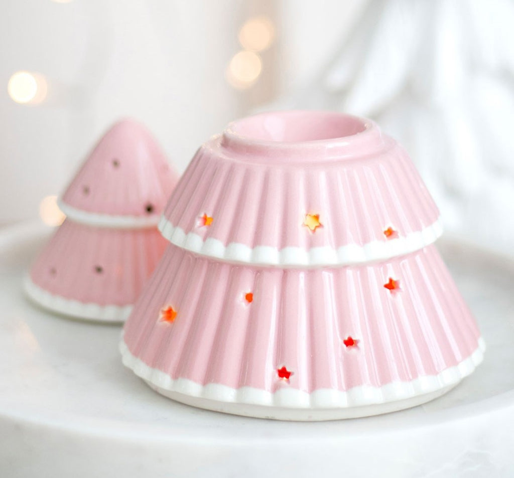 Pink tree burner