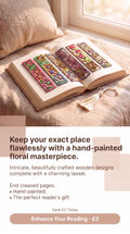 Hand crafted, hand painted bookmarks