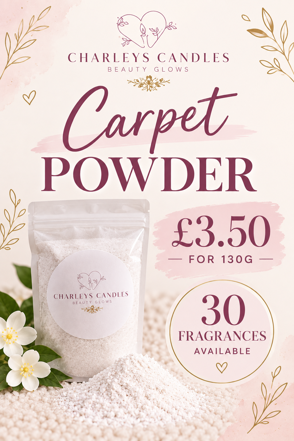 Carpet powder